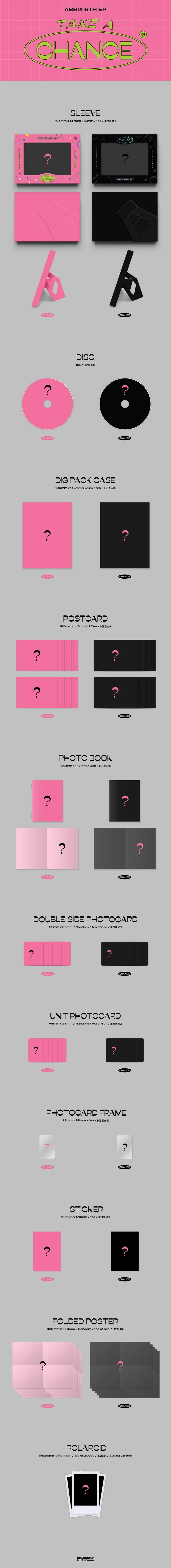 AB6IX - [TAKE A CHANCE] 6th EP Album SUGAR Version - Image 2