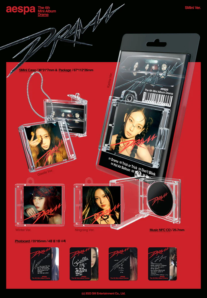 AESPA - [Drama] 4th Mini Album SMini Version NINGNING Cover - Image 2