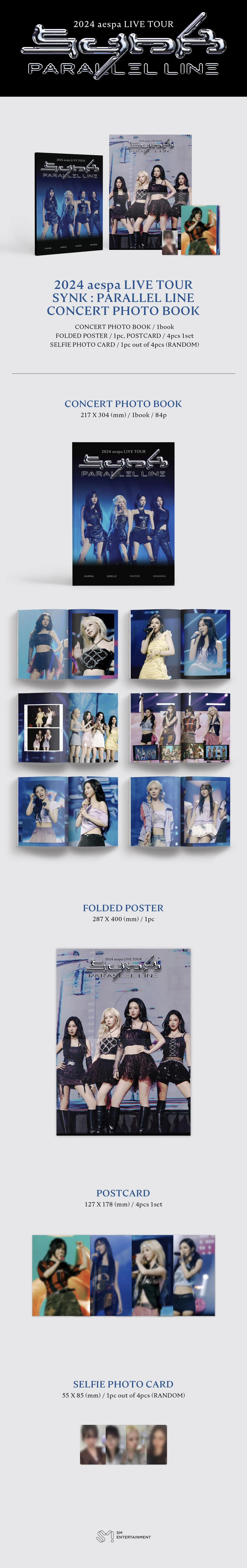 aespa - [SYNK : PARALLEL LINE] 2024 LIVE TOUR CONCERT PHOTO BOOK - Image 2