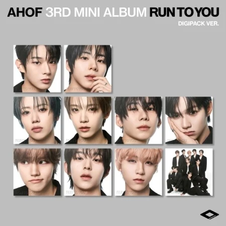 AHOF - [RUN TO YOU] 3rd Mini Album DIGIPACK CHA WOONGKI Version