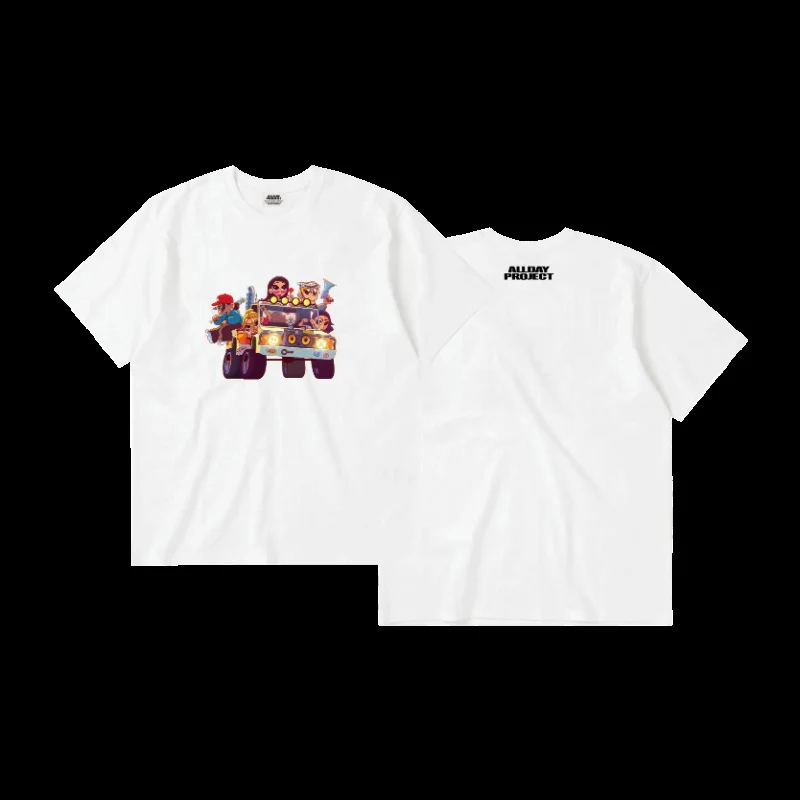 ALLDAY PROJECT - [ALL DAY PROJECT] 1st EP OFFICIAL MD CARTOON T-SHIRT SET