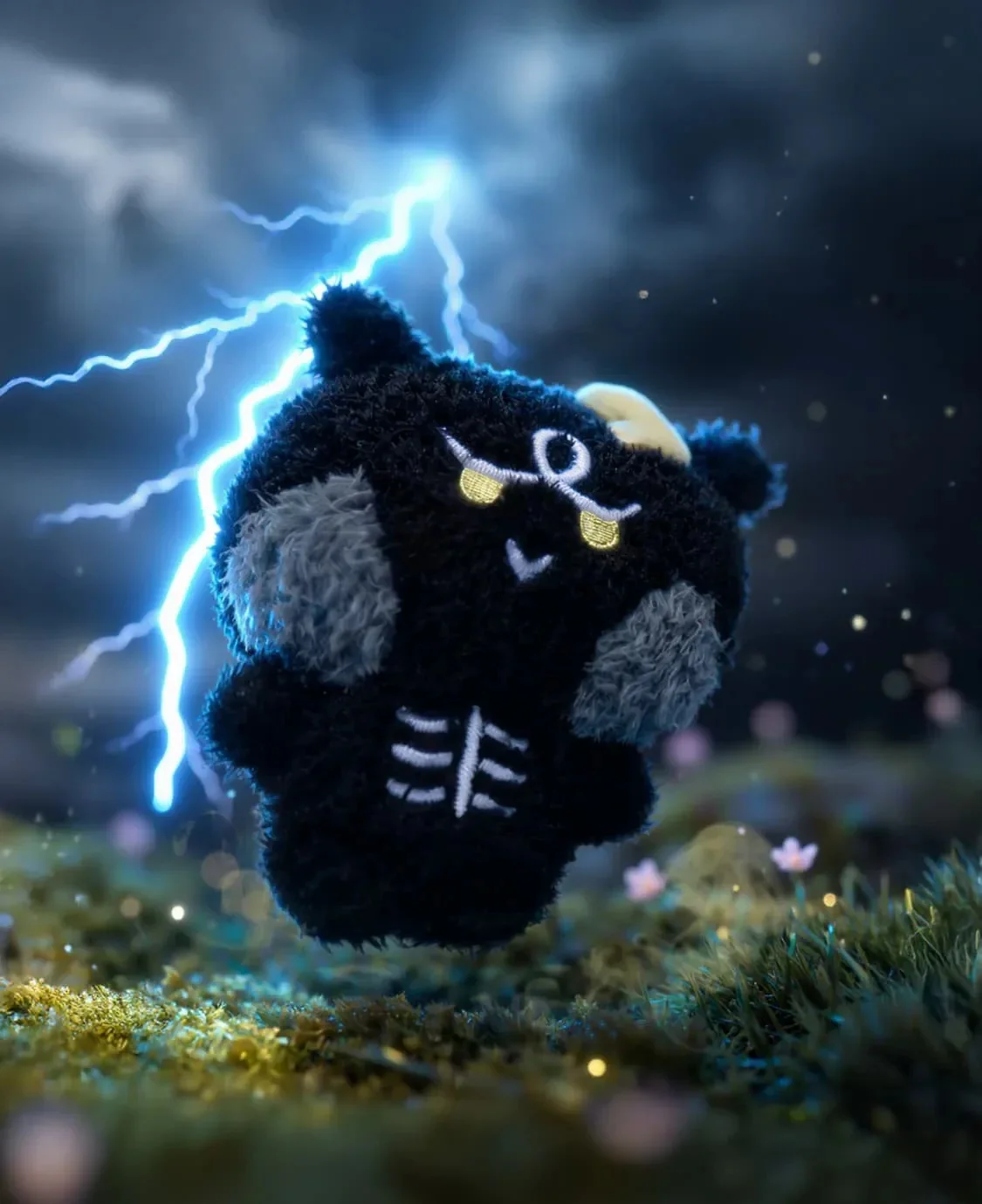 (PRE-ORDER) ATEEZ - [MIGHTEEZ BERRY BREEZY FAIRY] OFFICIAL MD kkamyo WEATHER PLUSH KEYRING - Image 2