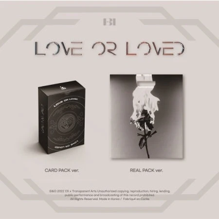 B.I - [Love or Loved Part.1] CARD PACK Version