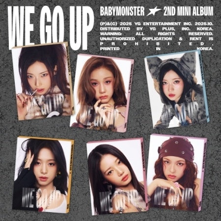 BABYMONSTER - [WE GO UP] 2ND MINI ALBUM PATTERN AHYEON Version