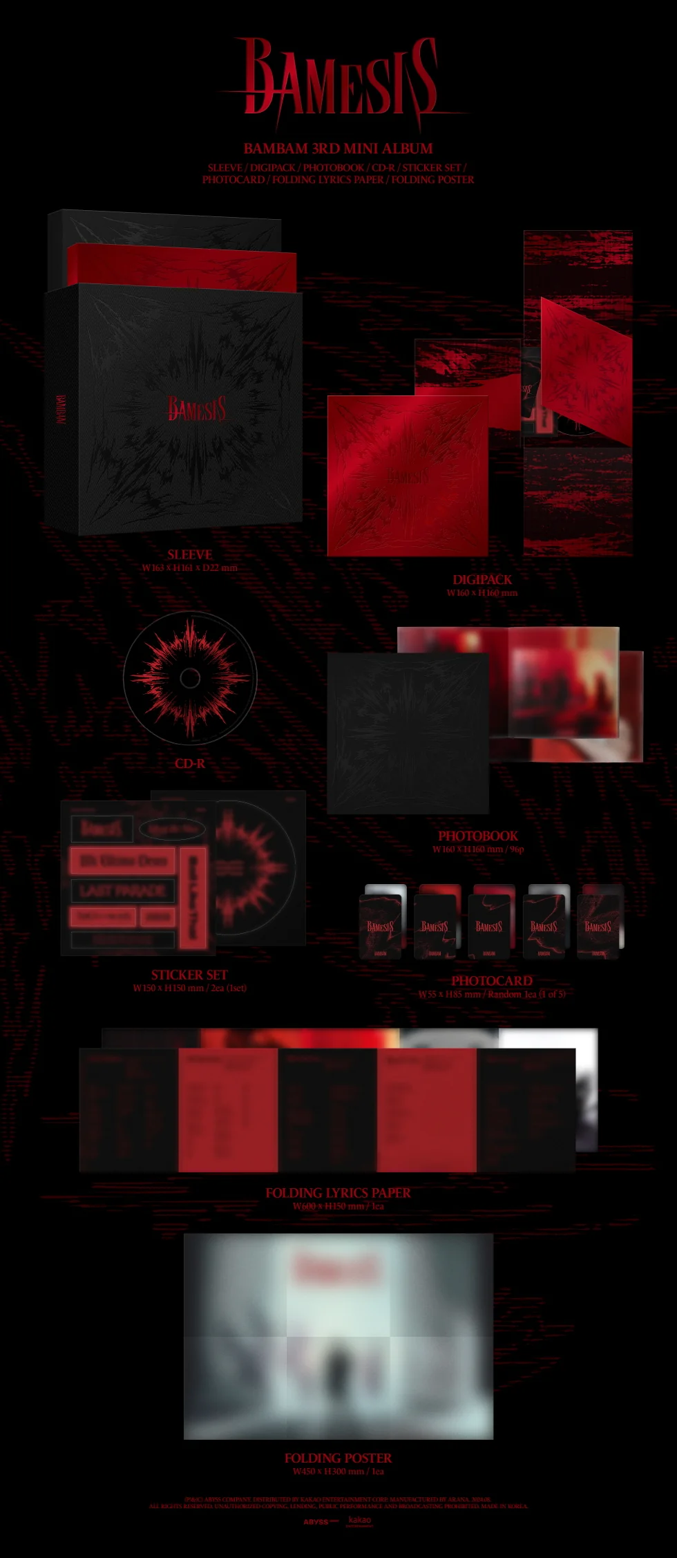 BAMBAM - [BAMESIS] 3rd Mini Album - Image 2