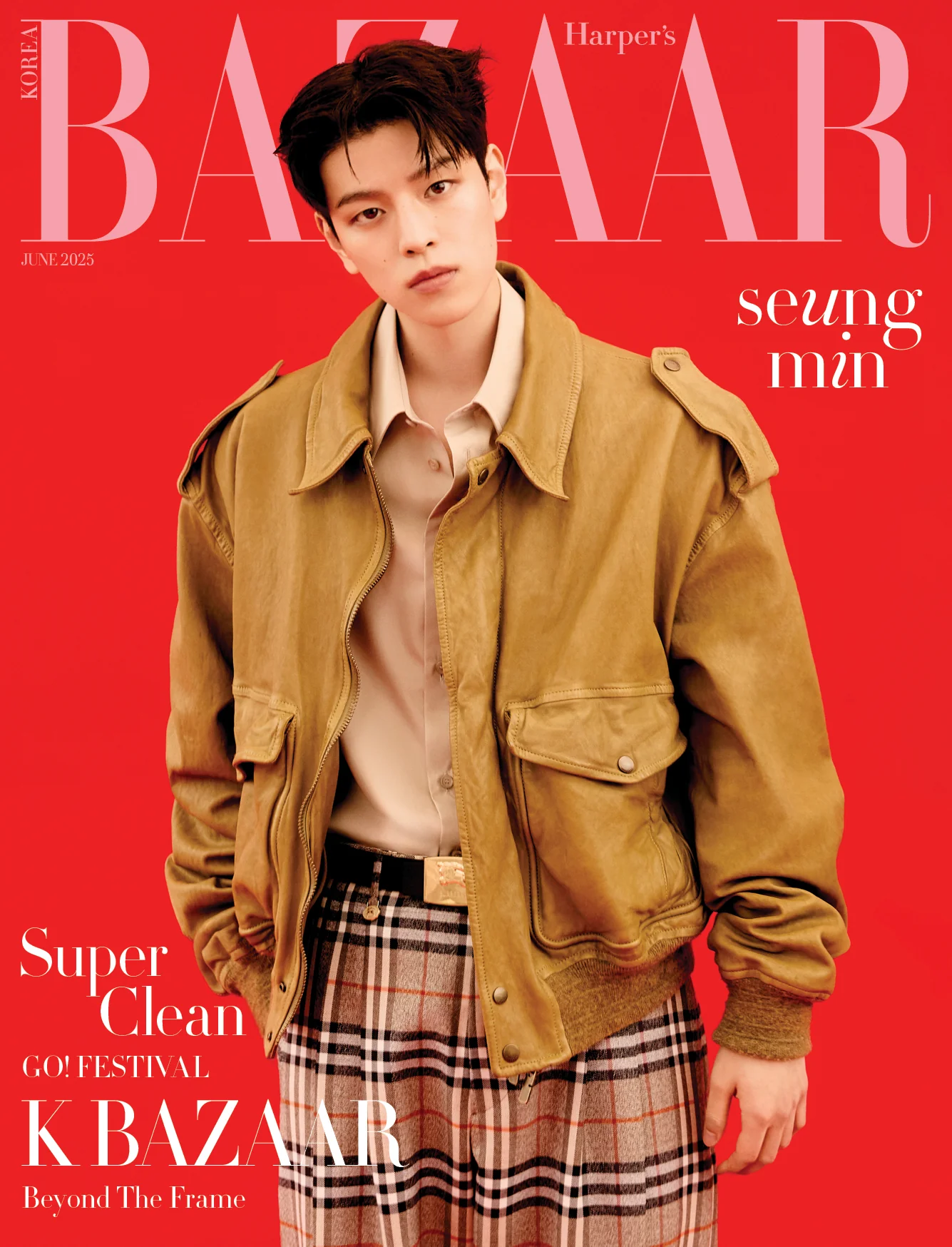 BAZAAR - 2025.06 STRAY KIDS SEUNGMIN C Type