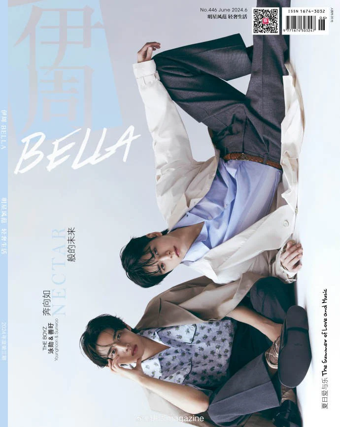 伊周 BELLA - 2024.06 The Boyz SUNWOO & YOUNGHOON C Type (PRE-ORDER BENEFITS)