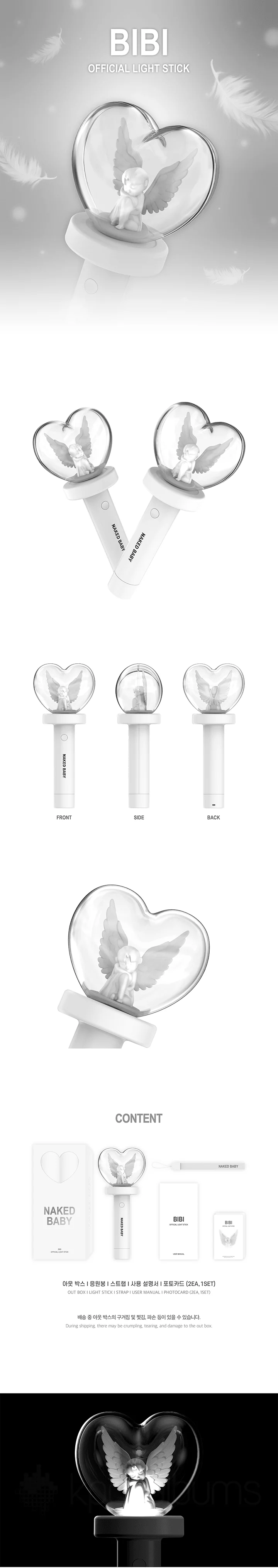 BIBI - [OFFICIAL LIGHT STICK] - Image 2