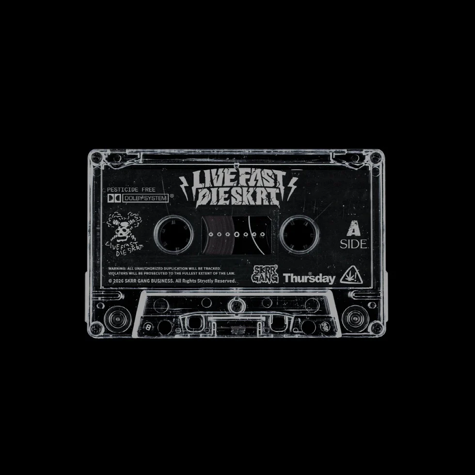 BILL STAX - [LIVE FAST DIE SKRT] Album CASSETTE TAPE - Image 2