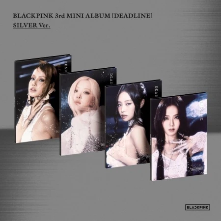 (LUCKY DRAW) BLACKPINK - [DEADLINE] 3rd Mini Album SILVER LISA Version