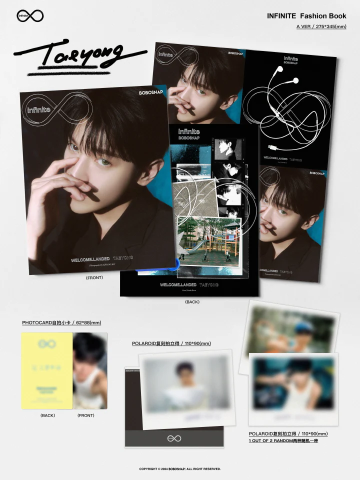 BOBOSNAP - 2024.05 NCT TAEYONG A Type (PRE-ORDER BENEFITS) - Image 2