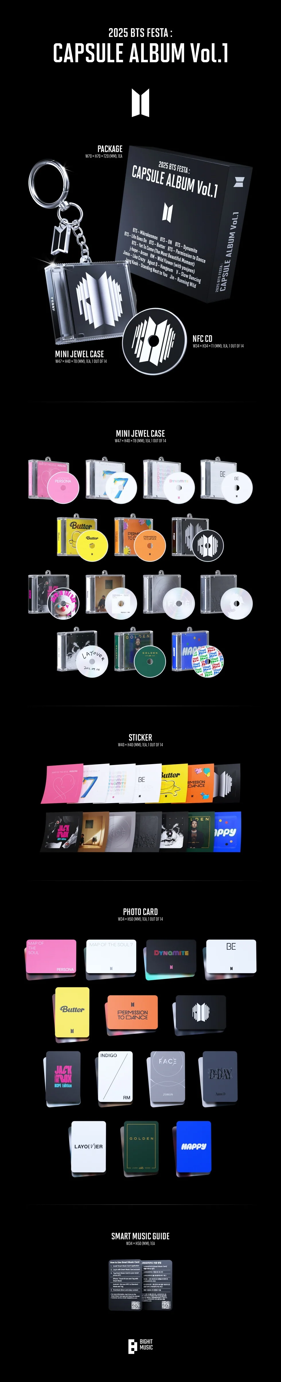 BTS - [2025 BTS FESTA] CAPSULE ALBUM Vol.1 - Image 2