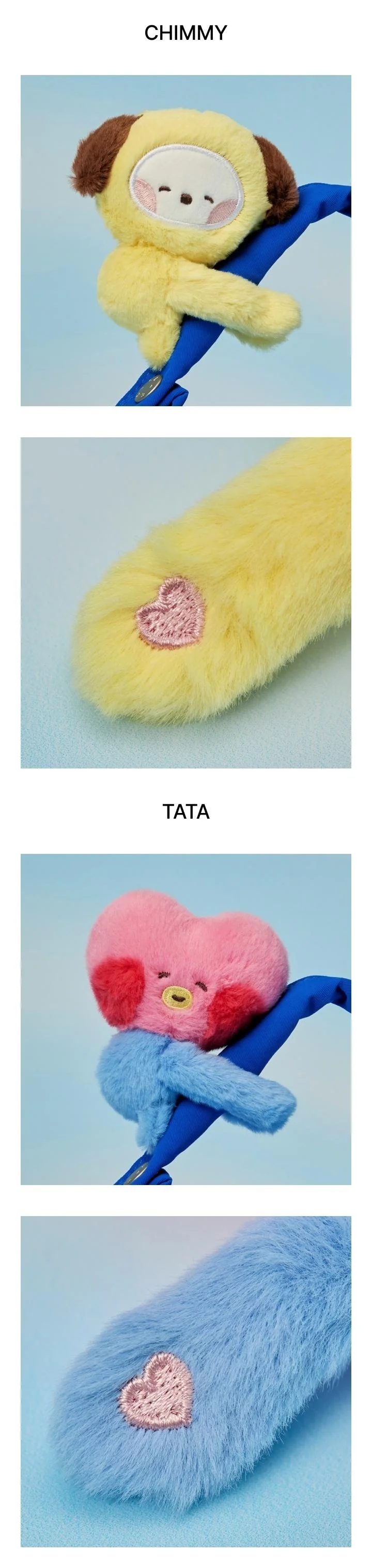 BTS - [BT21] DECEMBER OFFICIAL MD mini minini Magnet Plush Keyring Hug Me - Image 4