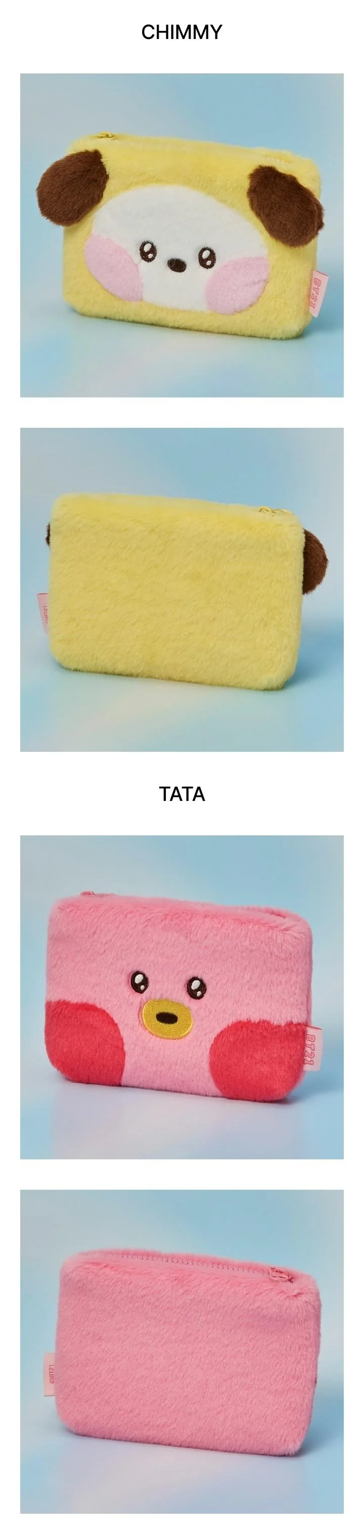 BTS - [BT21] DECEMBER OFFICIAL MD minini Pouch Hug Me - Image 4