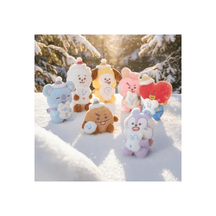 BTS - [BT21] DECEMBER OFFICIAL MD Snowman Plush