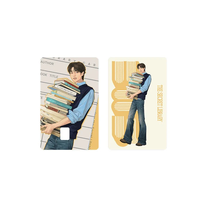 (PRE-ORDER) BYEON WOO SEOK - [THE SECRET LIBRARY] Asia Fanmeeting Tour in Seoul MD CARD COVER STICKER SET