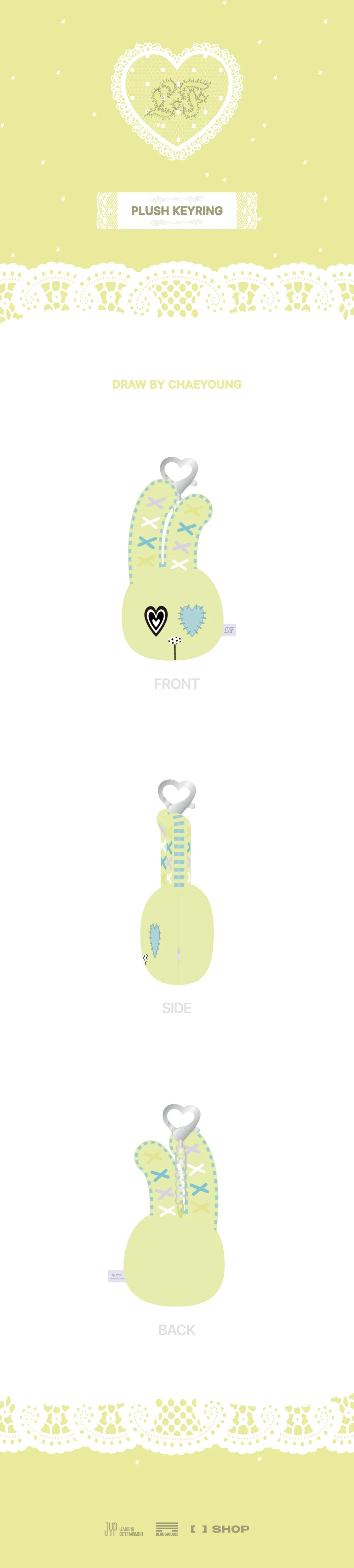 CHAEYOUNG - [LIL FANTASY vol.1] OFFICIAL MD PLUSH KEYRING - Image 2