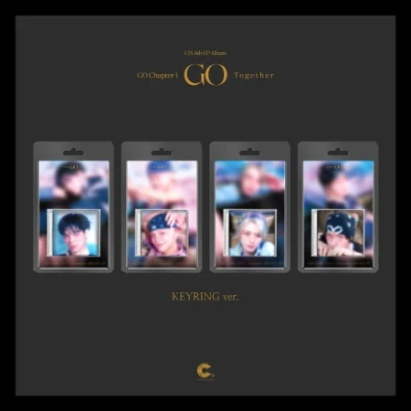 CIX - [GO CHAPTER 1 : GO TOGETHER] 8th Mini Album KEYRING 4 Version SET
