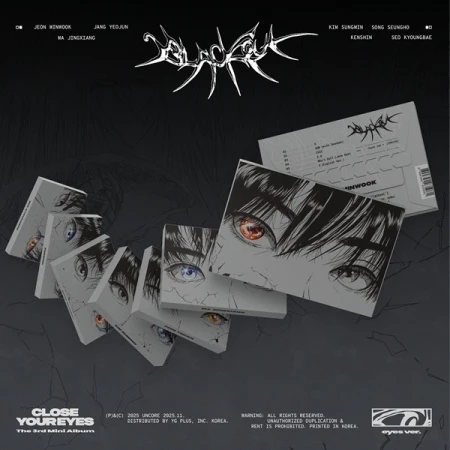 CLOSE YOUR EYES - [BLACKOUT] The 3rd Mini Album EYES JANG YEOJUN Version