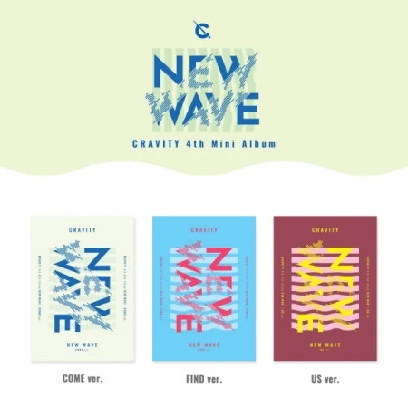 CRAVITY - [NEW WAVE] 4th Mini Album RANDOM Version