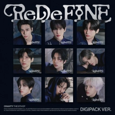 CRAVITY - [ReDeFINE] 8th Mini Album DIGIPACK HYEONGJUN Version