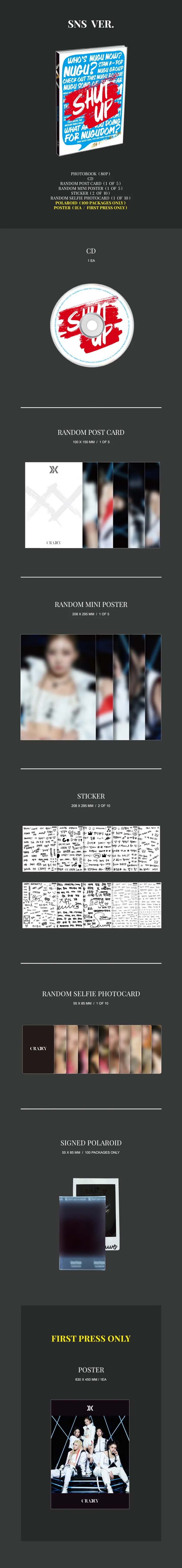 CRAXY - [XX] 4th Mini Album RANDOM Version - Image 4