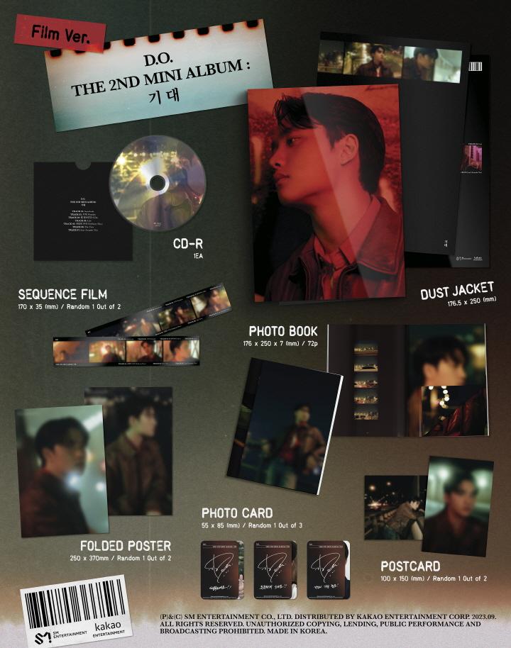 D.O. - [EXPECTATION] 2nd Mini Album 2 Version SET - Image 3