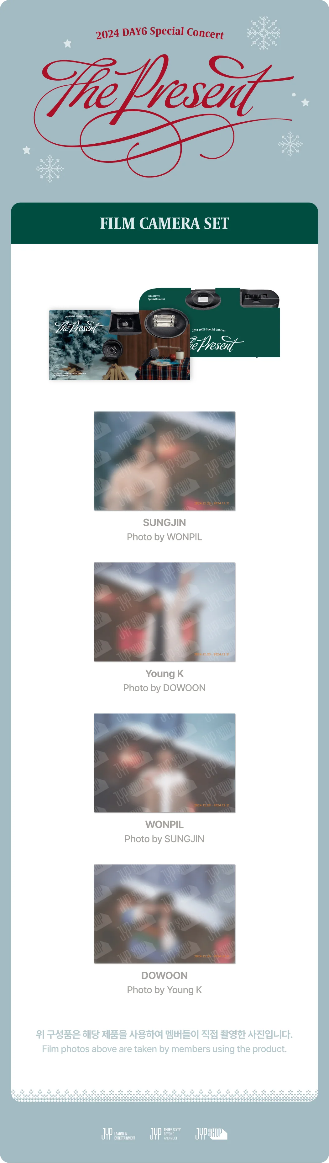 DAY6 - [2024 The Present] OFFICIAL MD FILM CAMERA SET - Image 2