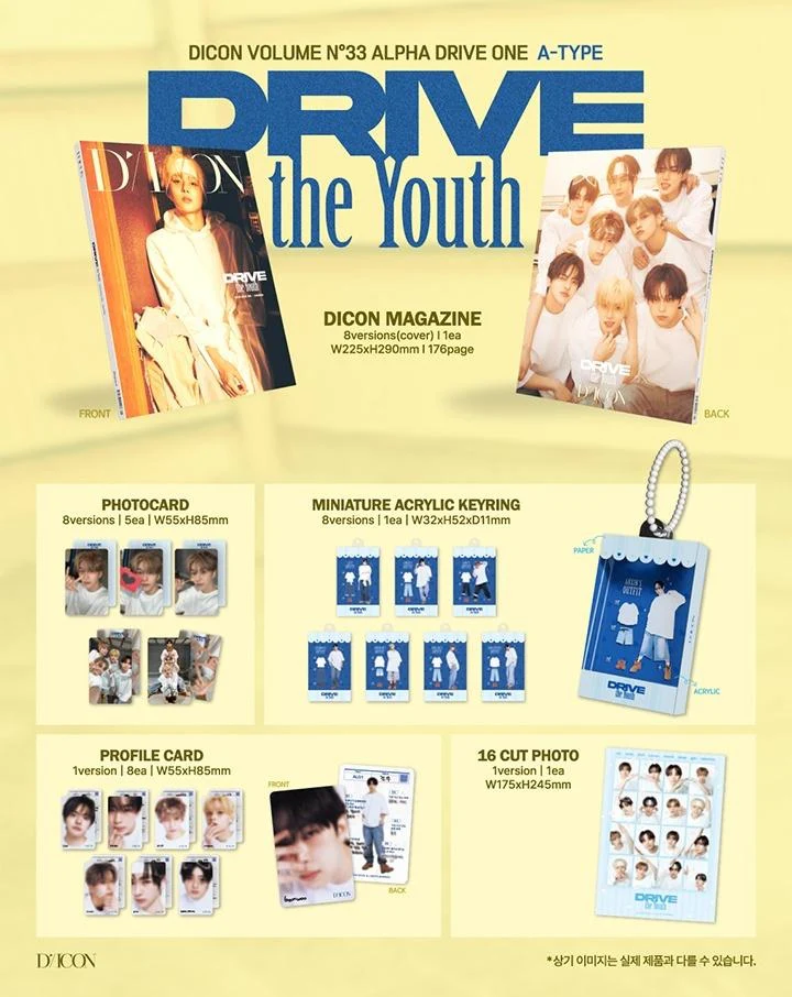 DICON - [DRIVE THE YOUTH] VOLUME N°33 ALPHA DRIVE ONE SANGWON Version - Image 2