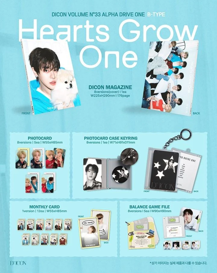 DICON - [HEARTS GROW ONE] VOLUME N°33 ALPHA DRIVE ONE LEO Version - Image 2
