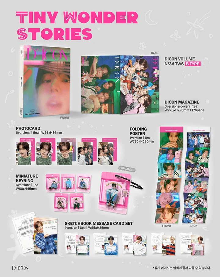 DICON - [TINY WONDER STORIES] VOLUME N°34 TWS SHINYU Version - Image 2