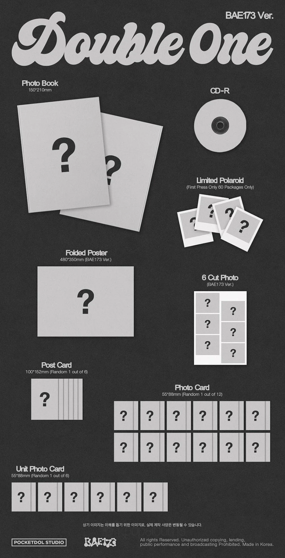 DOUBLE 0NE - [XPERT] 1st Mini Album 3 Version SET - Image 4