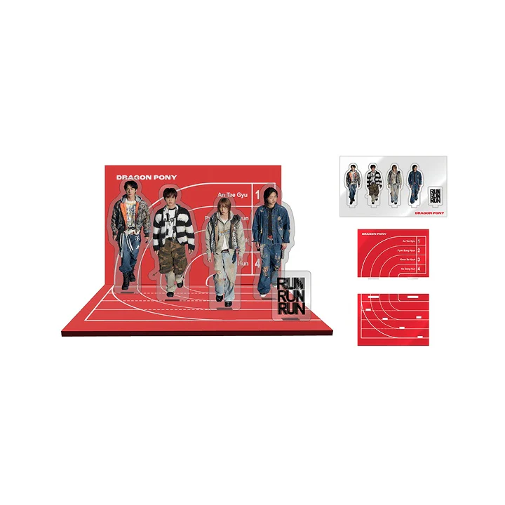 Dragon Pony - [RUN RUN RUN] Concert in SEOUL MD Acrylic Stand Set