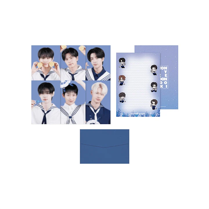ENHYPEN - [ENHYPEN WORLD : SAILOR] OFFICIAL MD POSTCARD & LETTER SET
