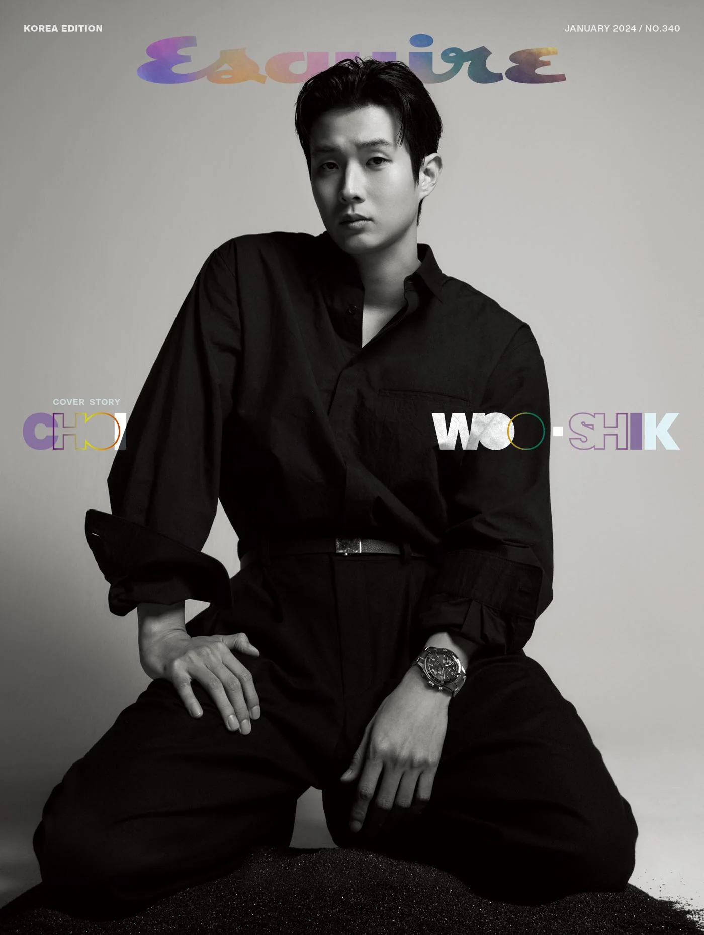 ESQUIRE - 2024.01 CHOI WOO SHIK B Type