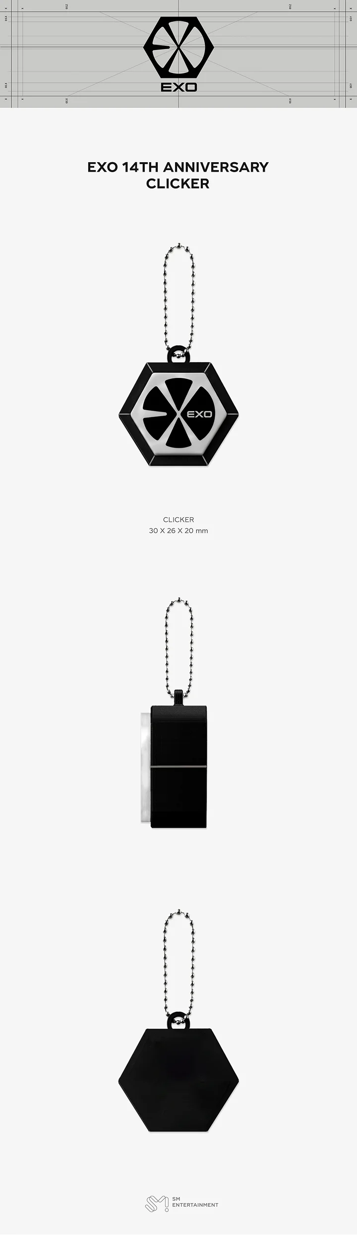 EXO - [14th Anniversary] OFFICIAL MD CLICKER - Image 2
