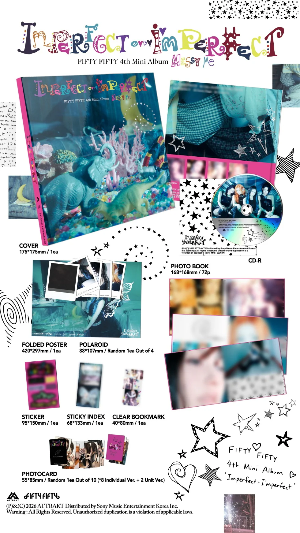 FIFTY FIFTY - [IMPERFECT-I'MPERFECT] 4th Mini Album RANDOM Version - Image 3