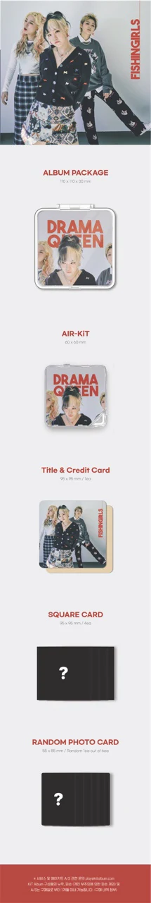 fishingirls - [DRAMA QUEEN] 1st Album KIHNO KiT - Image 2