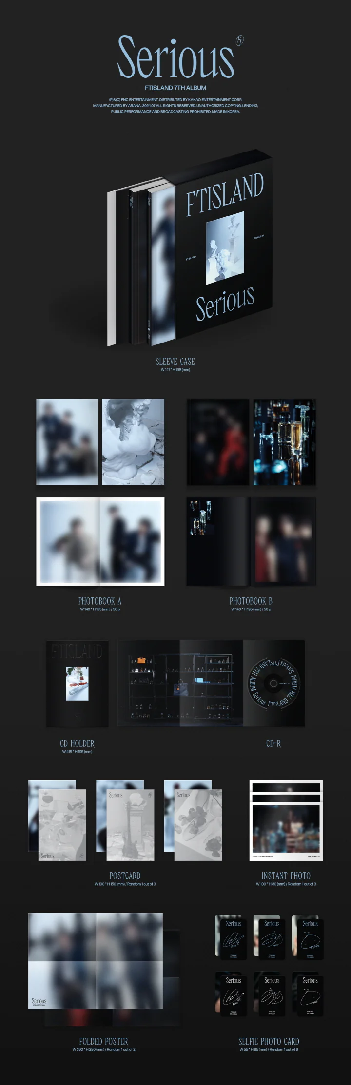FTISLAND - [SERIOUS] 7th Album - Image 2