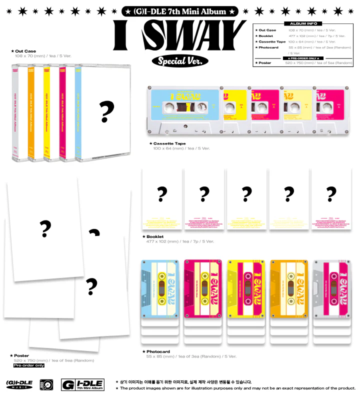 (G)I-DLE - [I SWAY] 7th Mini Album SPECIAL (MC) MINNIE Version - Image 2