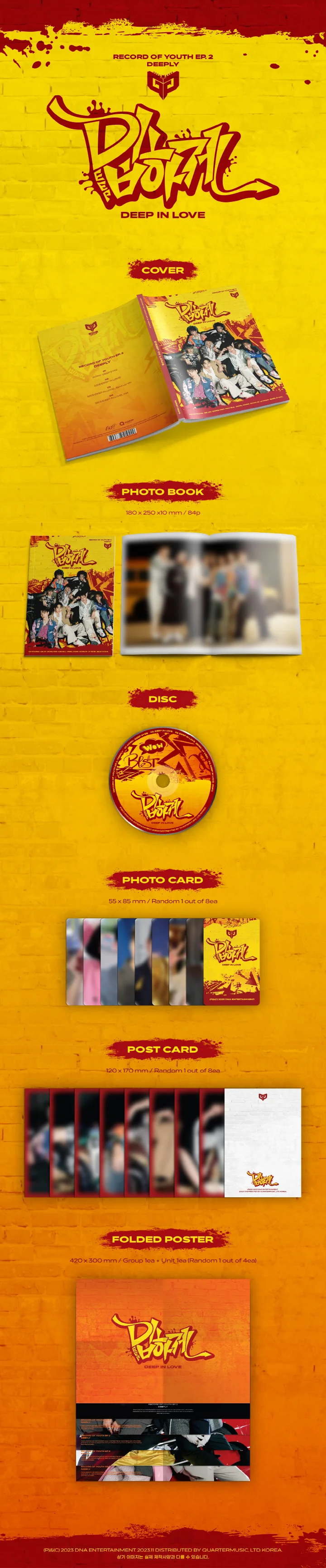 GREATGUYS - [Record of Youth EP.2 : DEEPLY] 6th Single Album - Image 2