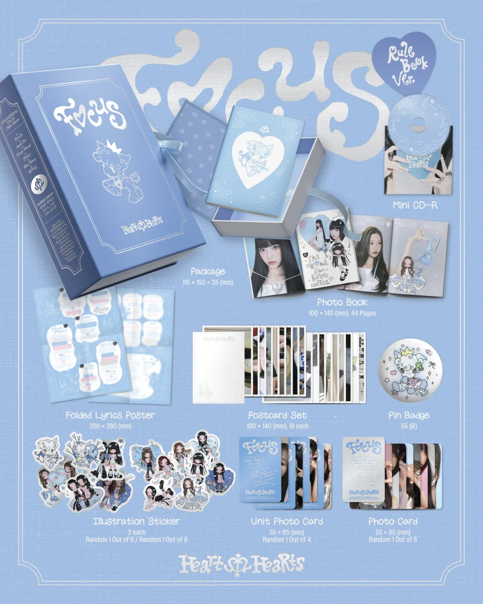 HEARTS2HEARTS - [FOCUS] 1st Mini Album RULE BOOK Version - Image 2
