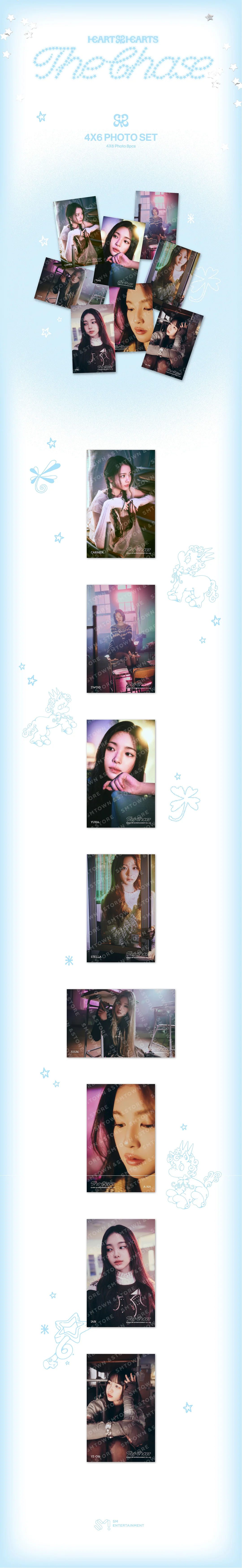 Hearts2Hearts - [The Chase] OFFICIAL MD 4X6 PHOTO SET - Image 2