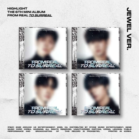 HIGHLIGHT - [FROM REAL TO SURREAL] 6th Mini Album JEWEL GIKWANG Version