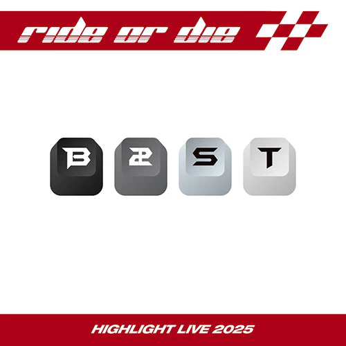 HIGHLIGHT - [RIDE OR DIE] LIVE 2025 MD KEYBOARD KEY CAP SET