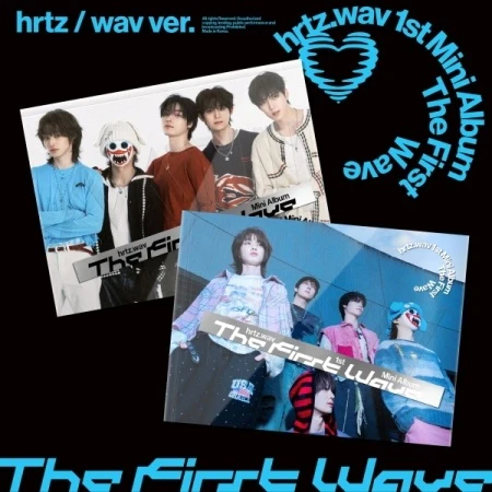 HRTZ.WAV - [THE FIRST WAVE] 1st Mini Album 2 Version SET