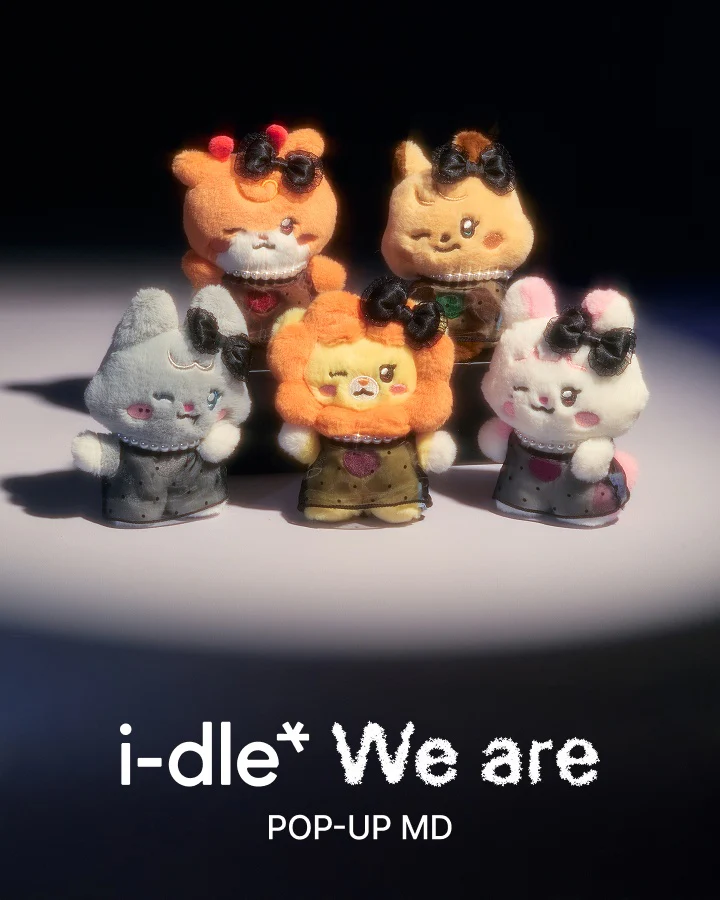 i-dle - [We are] POP-UP MD PLUSH PHOTO CARD HOLDER KEY RING - Image 2
