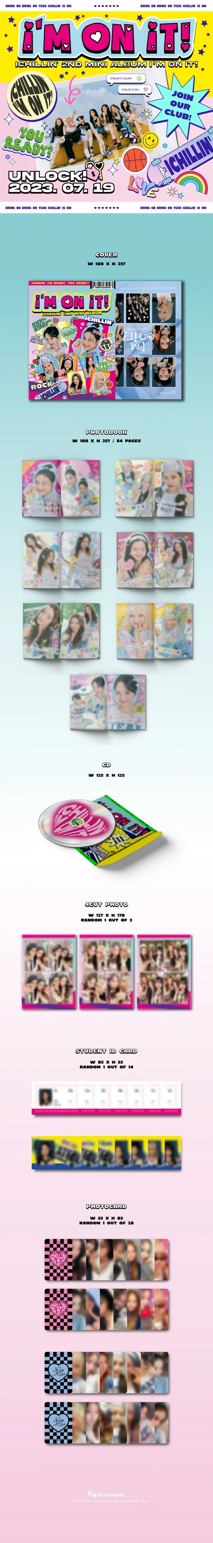 ICHILLIN - [I'M ON IT!] 2nd Mini Album - Image 2