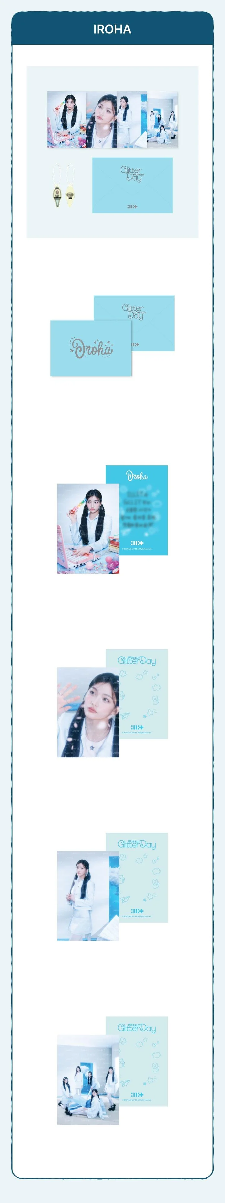 ILLIT - [2025 GLITTER DAY IN SEOUL] OFFICIAL MD Invitation Set - Image 7