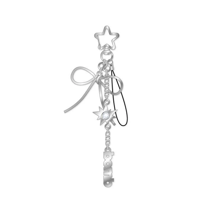 ILLIT - [BOMB] OFFICIAL MD METAL KEYRING